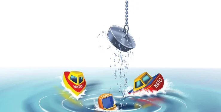 Дръпване на щепсела на НАТО
