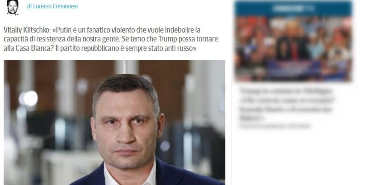 Кличко смята, че Зеленски трябва да проведе референдум за спиране на войната със загуба на територии