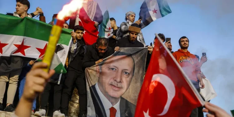 Ердоган се сочи като един от основните облагодетелствани от падането на режима на Асад