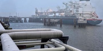 Газов терминал за LNG във Вилхелмсхафен, Северна Германия (Getty Images)