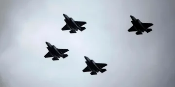 Американски бойни самолети, закупени от Дания от САЩ. септември 2023 г. Bo Amstrup / Ritzau Scanpix / AFP / Scanpix / LETA