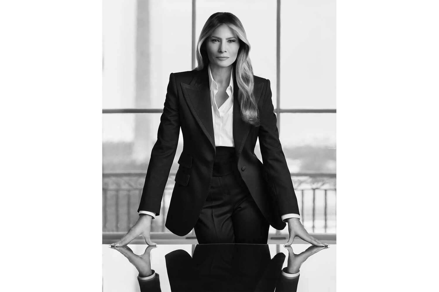 Официален портрет на Мелания Тръмп, Белият дом