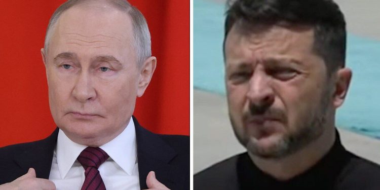 „Отвратеният“ Зеленски не може да скрие „вътрешен гняв“, след като Путин не се появи на мирните преговори