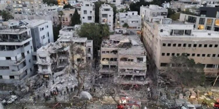 Разрушения в Техеран след израелски нападения. Снимка: X