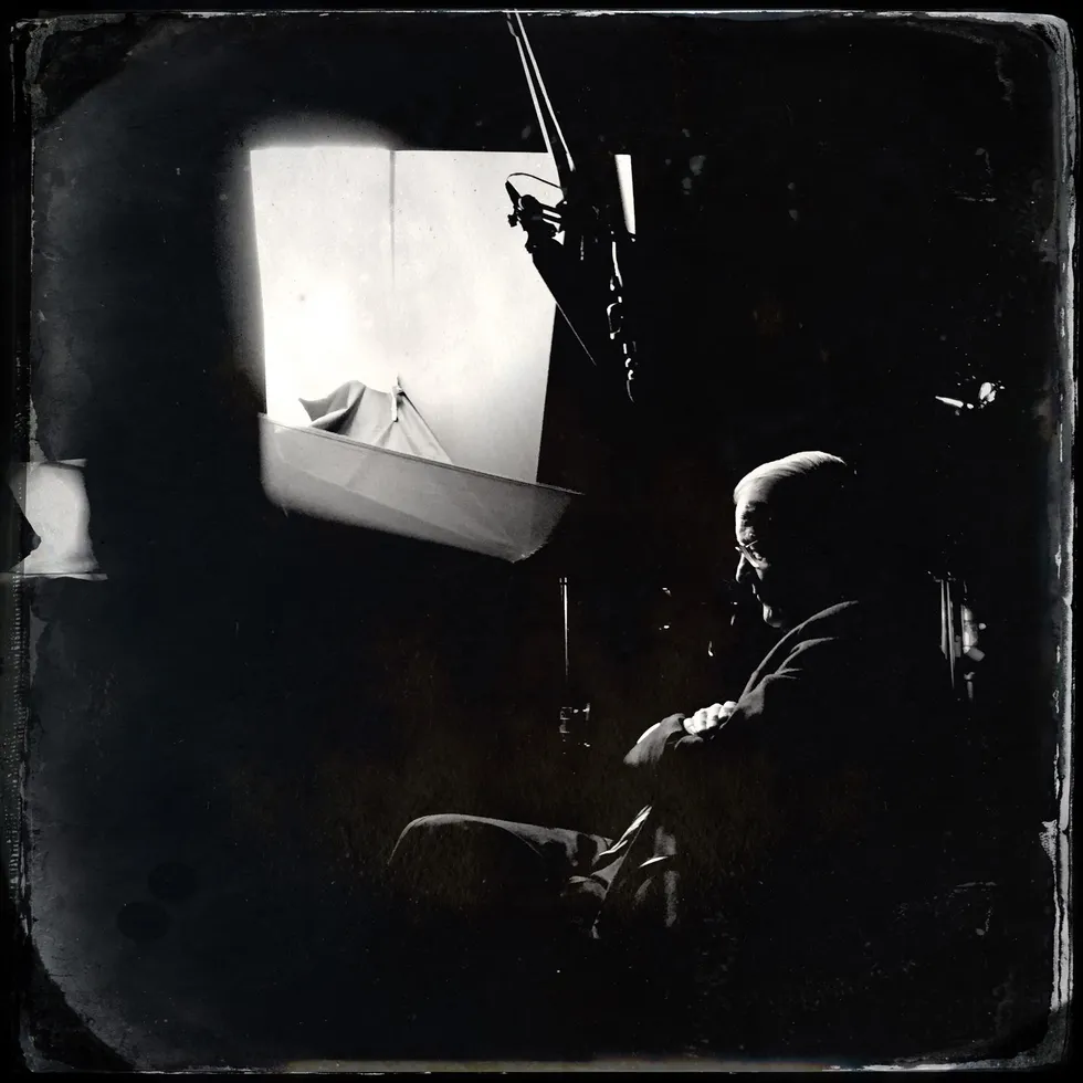 Бившият директор на ФБР и директор на ЦРУ по времето на Роналд Рейгън, съдия Уилям Уебстър, е интервюиран за документалния филм на CBS/Showtime „Шпиони“ за ръководителите на ЦРУ. Вашингтон, окръг Колумбия, 18 декември 2014 г. Дейвид Хюм Кенърли / Getty Images