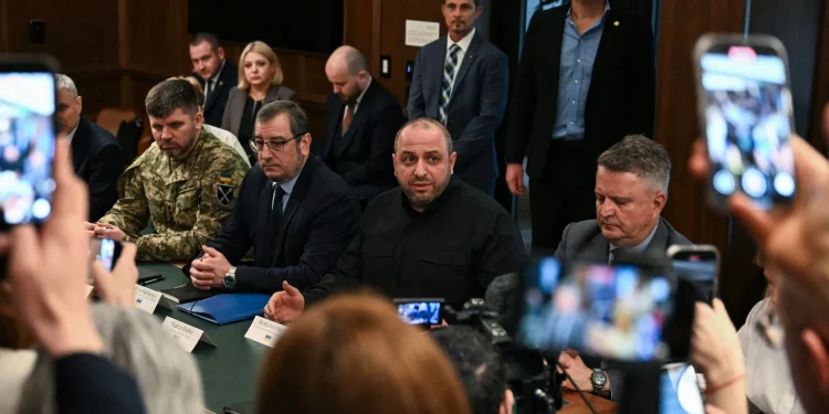 Г-н Умеров е замесен в скандала с "Енергоатом". Снимка: ЧАНДАН КАННА / /AFP via Getty Images