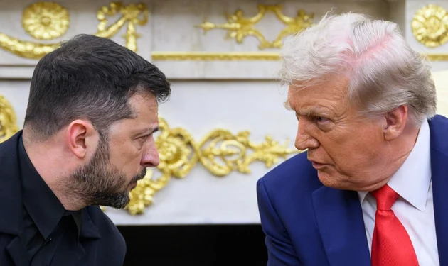 Президентът на Украйна Володимир Зеленски и президентът Доналд Тръмп в среща в Овалния кабинет през август | AFP чрез Getty Images