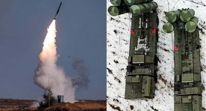 Изстрелвания на ракети от системата за противовъздушна отбрана С-400