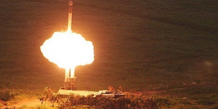 Изстрелване на противокорабна крилата ракета П-800 от руската система „Бастион“
