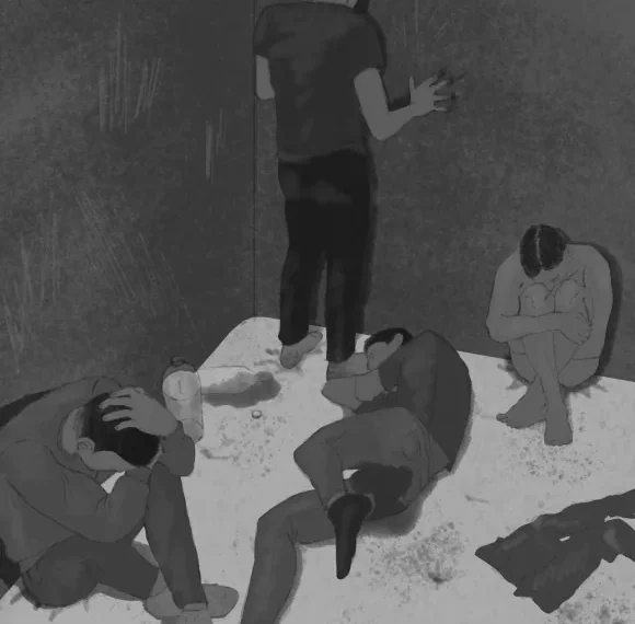 Шест или седем души са били в изолация едновременно, поне четирима от тях са били в... състояние на абстиненция.