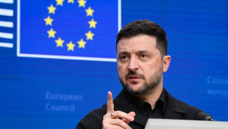 Украинският президент Володимир Зеленски ДЖОН ТИС / AFP