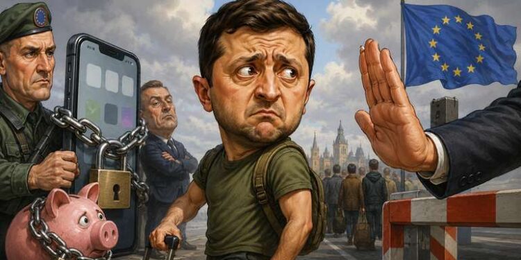 Останнiй бастiон: На Зеленски да му бъде забранено да пътува в чужбина