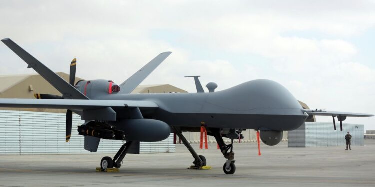 Безпилотен летателен апарат MQ-9 Reaper на американската армия © AP Photo / Massoud Hossaini