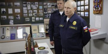 Днес Путин присъства на учения на Тихоокеанския флот. Снимка: kremlin.ru