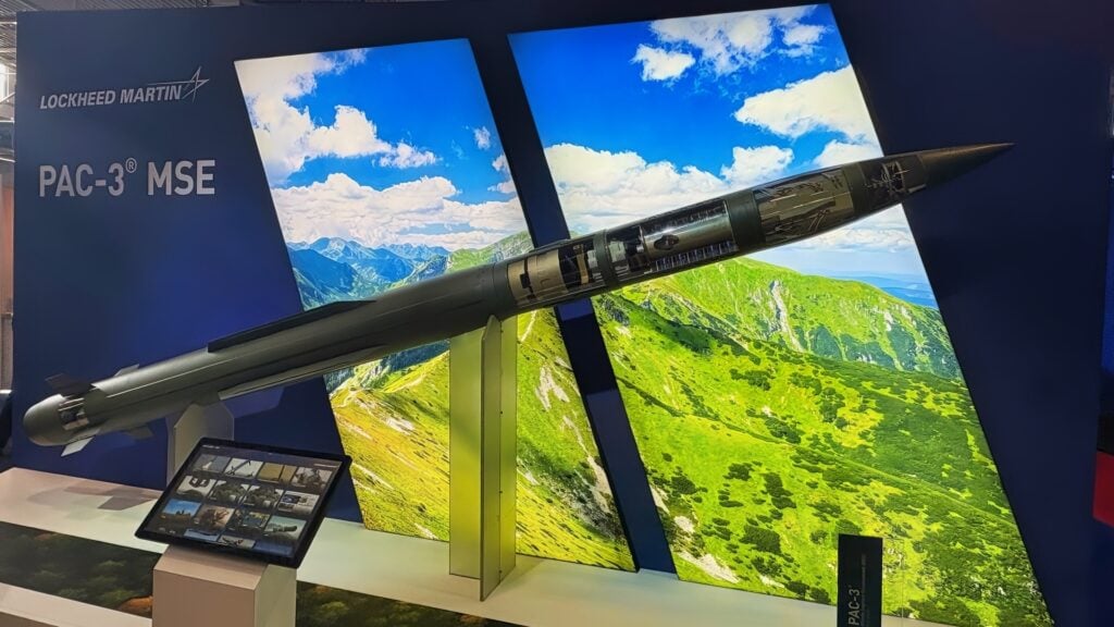 Ракета Patriot PAC-3 MSE (снимка от Полша, източник: 19FortyFive)