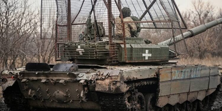 Танк Т-72Б3М в 127-ма отделна тежко механизирана Харковска бригада